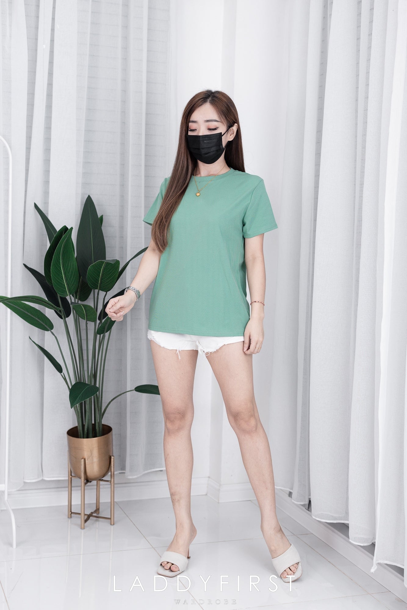 【T6802】高品质圆领短袖纯棉超弹力休闲百搭上衣 #多色选择 #百搭必备 ❤❤