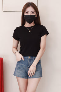 【S4622】✨现货✨ 高品质高腰显瘦牛仔短裤 , 有口袋 ❤️ 【C-R3-C1】