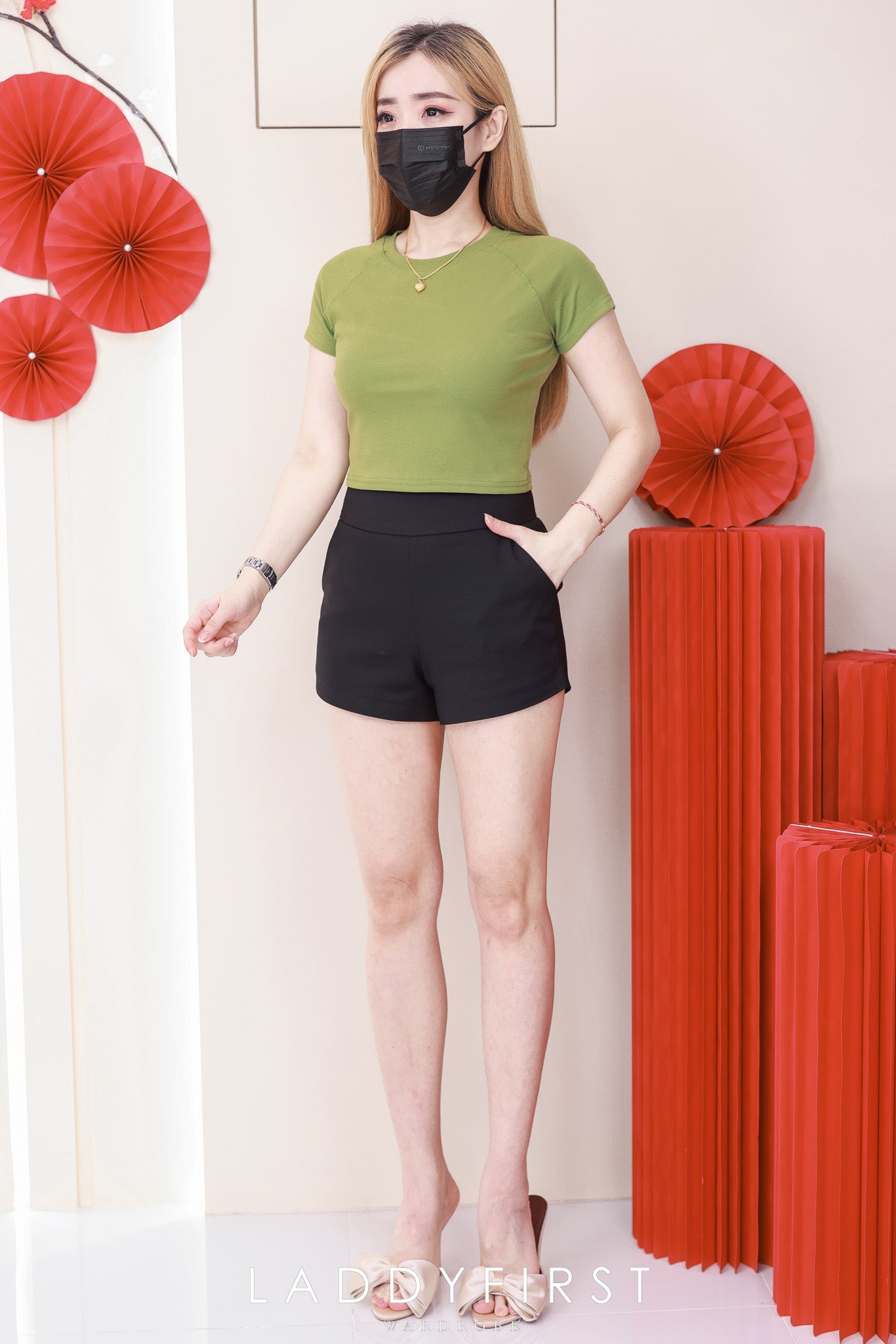 【T80792-2】【直播间搭配款】独家爆款高品质纯棉弹力圆领短袖简约日常百搭款上衣 #衣柜必入手百搭款 ❤❤ 【A-R1-C3】