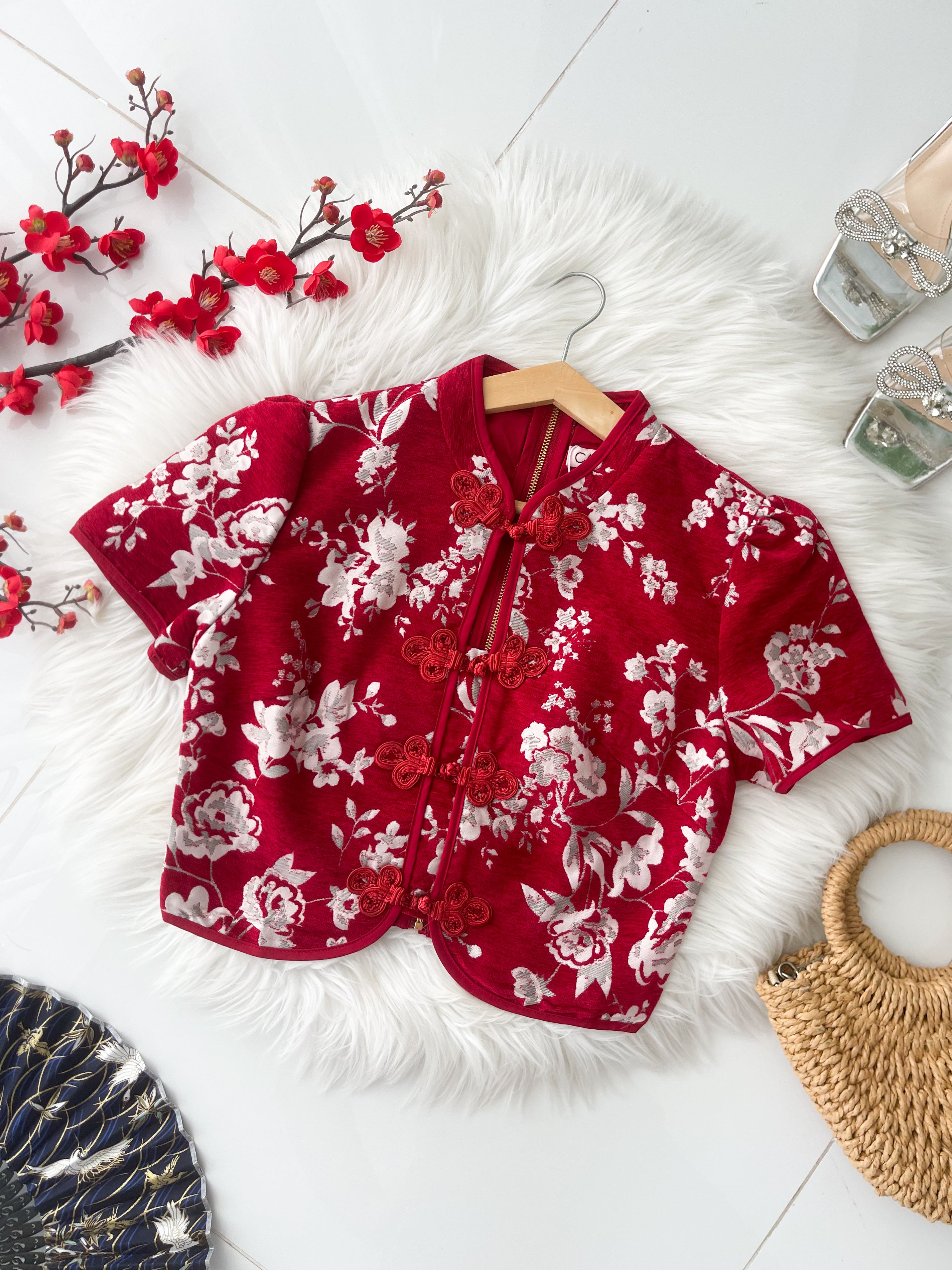 【T14555 / 622289】高品质新中式旗袍上衣 ❤❤