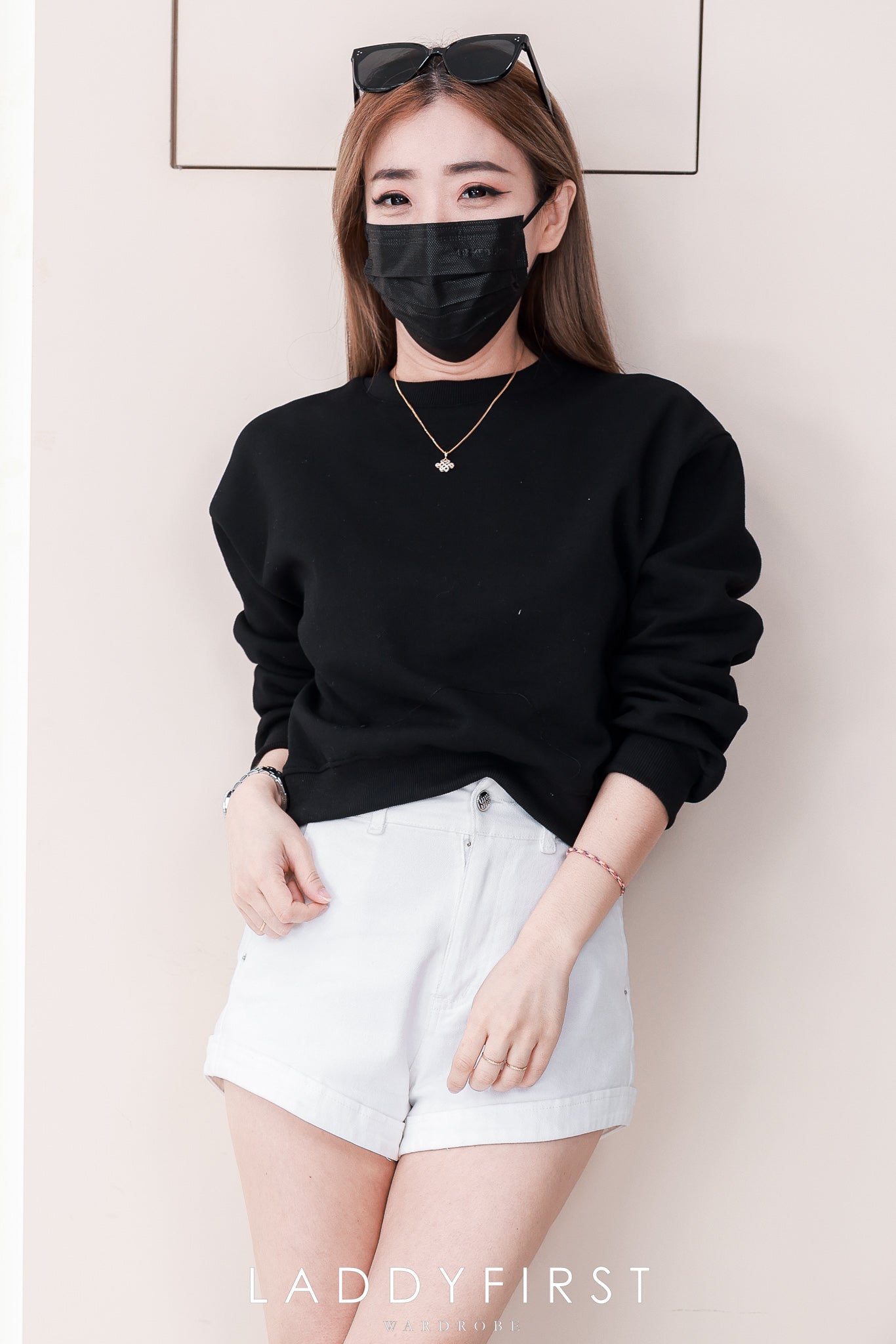 【T98654】高品质卫衣棉宽松大版型圆领长袖简约时尚百搭上衣 ❤❤
