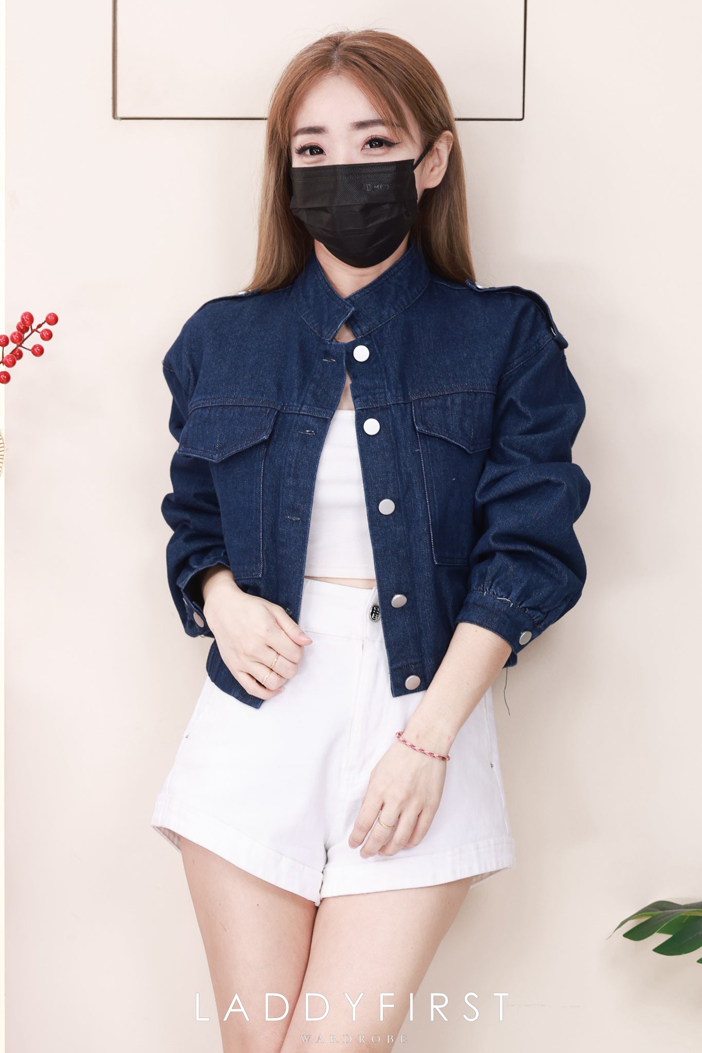 【JK82761】高品质韩版气质牛仔简约牛仔长袖外套 ❤❤