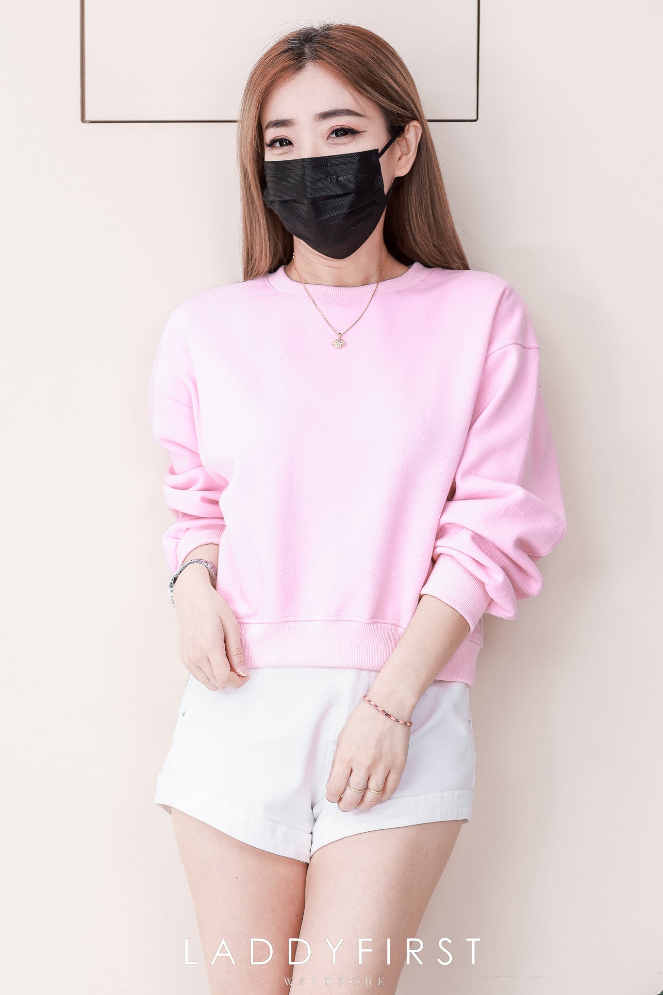 【T98654】高品质卫衣棉宽松大版型圆领长袖简约时尚百搭上衣 ❤❤