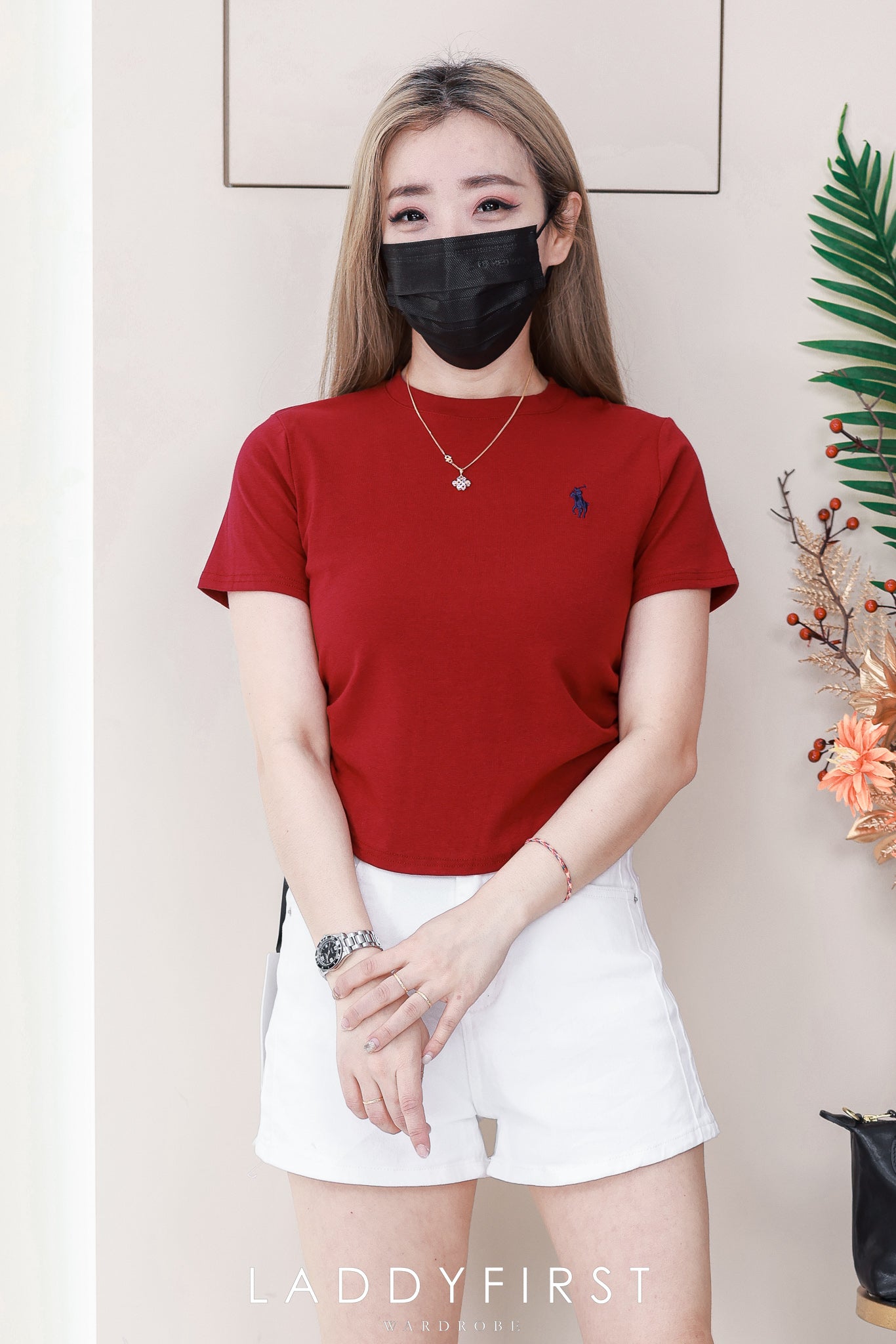 【T27425】高品质polo刺绣logo圆领短袖修身版型纯棉弹力休闲百搭上衣 ❤❤