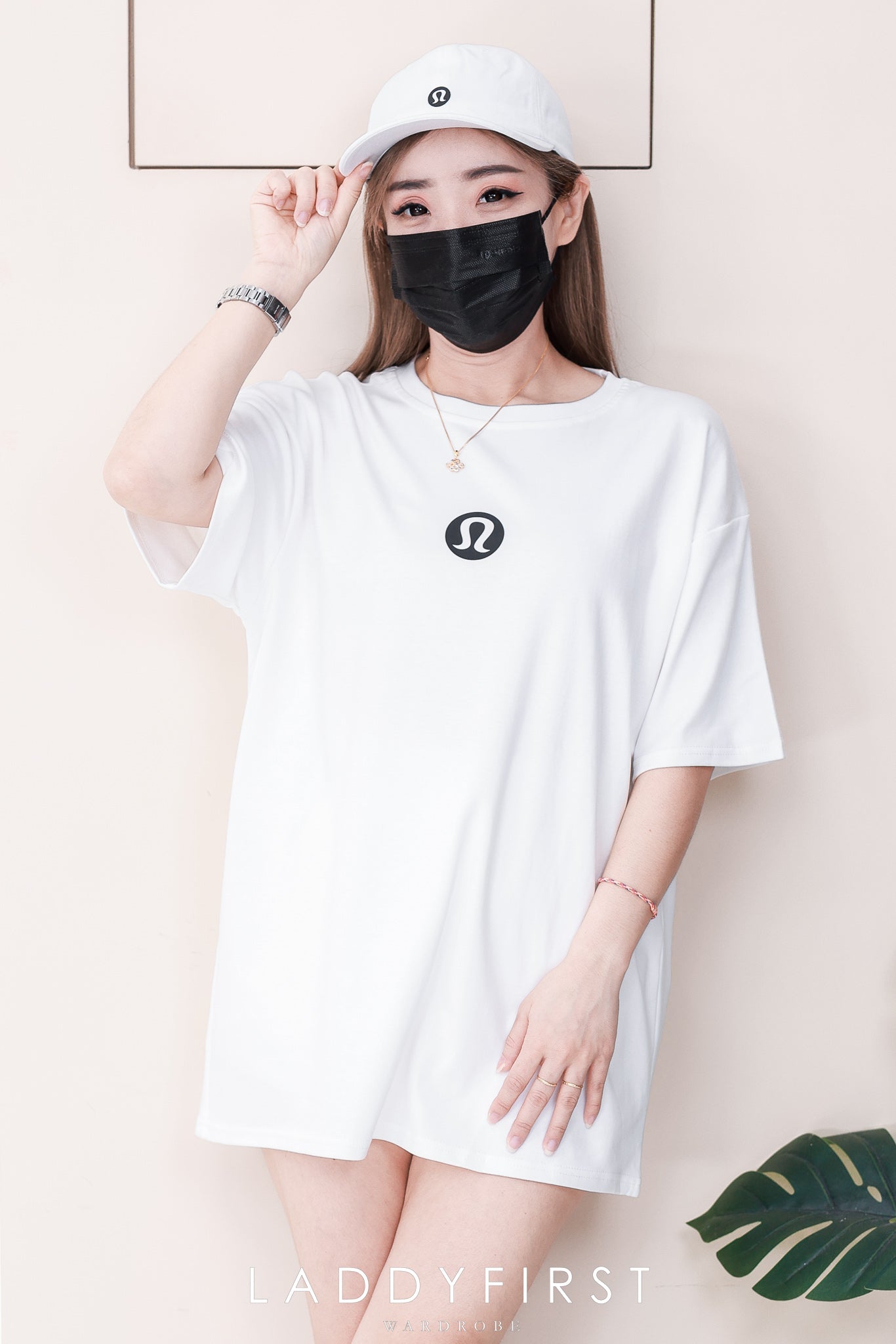 【O1167】高品质三件套男女同款纯棉Oversized 潮流时尚上衣 ❤️❤️ 上衣👕➕帽子🧢➕袜子🧦