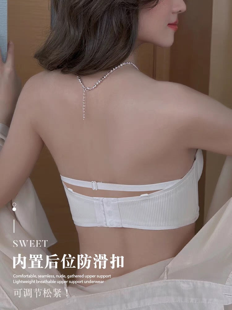 【A2310-1】⚡第七批爆款补货预定⚡人气款 🔥🔥【 百万博主推荐 】防滑无肩带乳胶内衣  ❤️