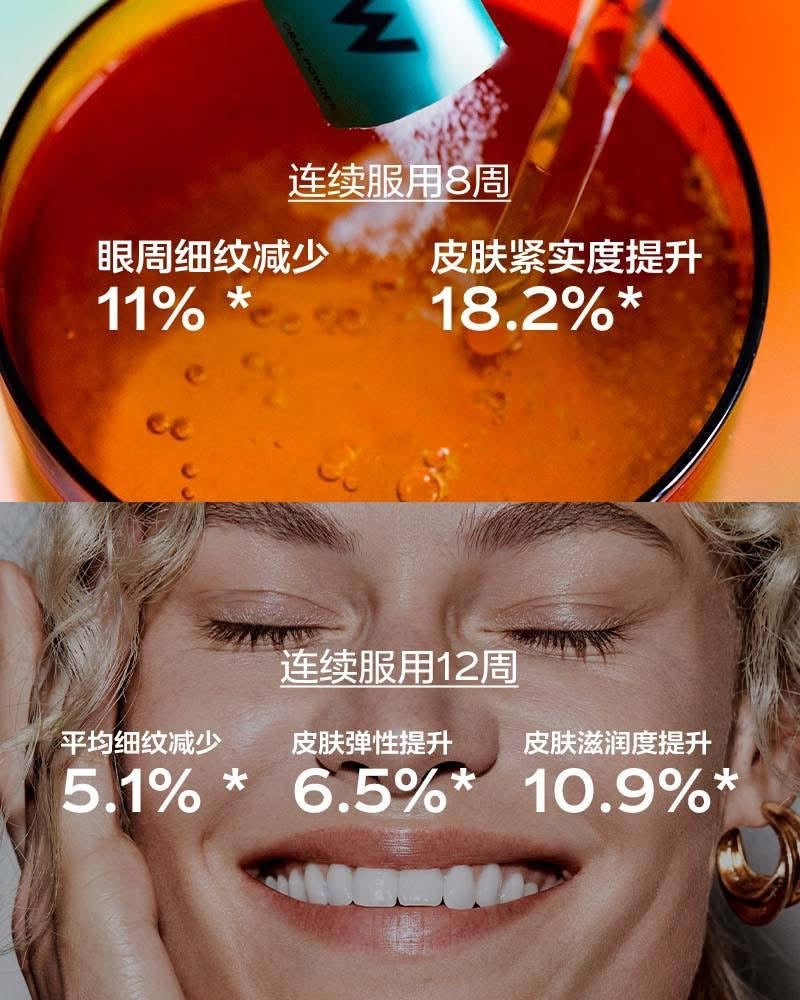 【P705】💥新会员限时专享💥✨养成美白肌✨ VIDA GLOW 美白胶囊+胶原蛋白肽饮/粉组合 💛