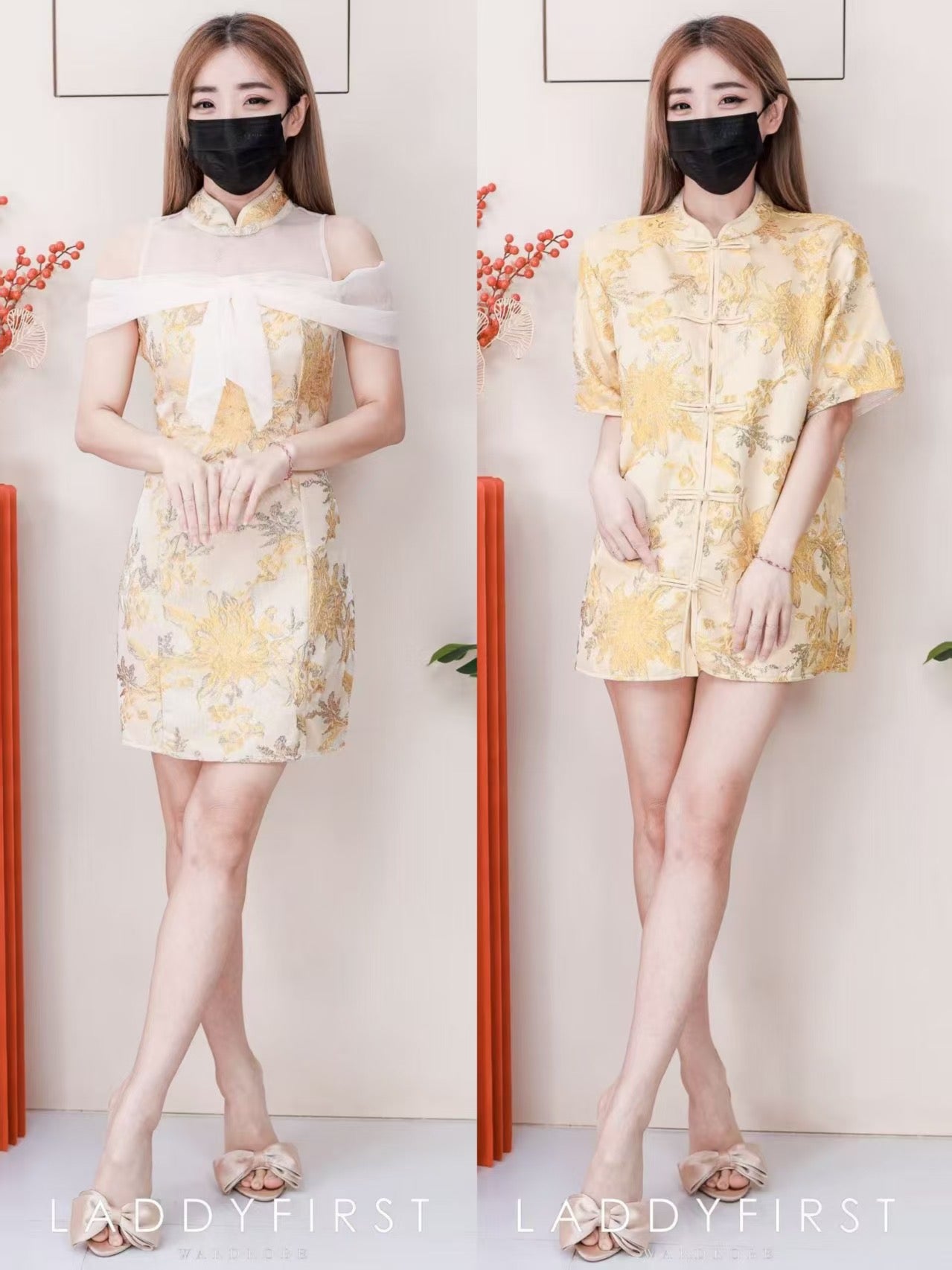 【T14312 / 91319】高品质高端气质男款唐装提花旗袍上衣 ❤❤