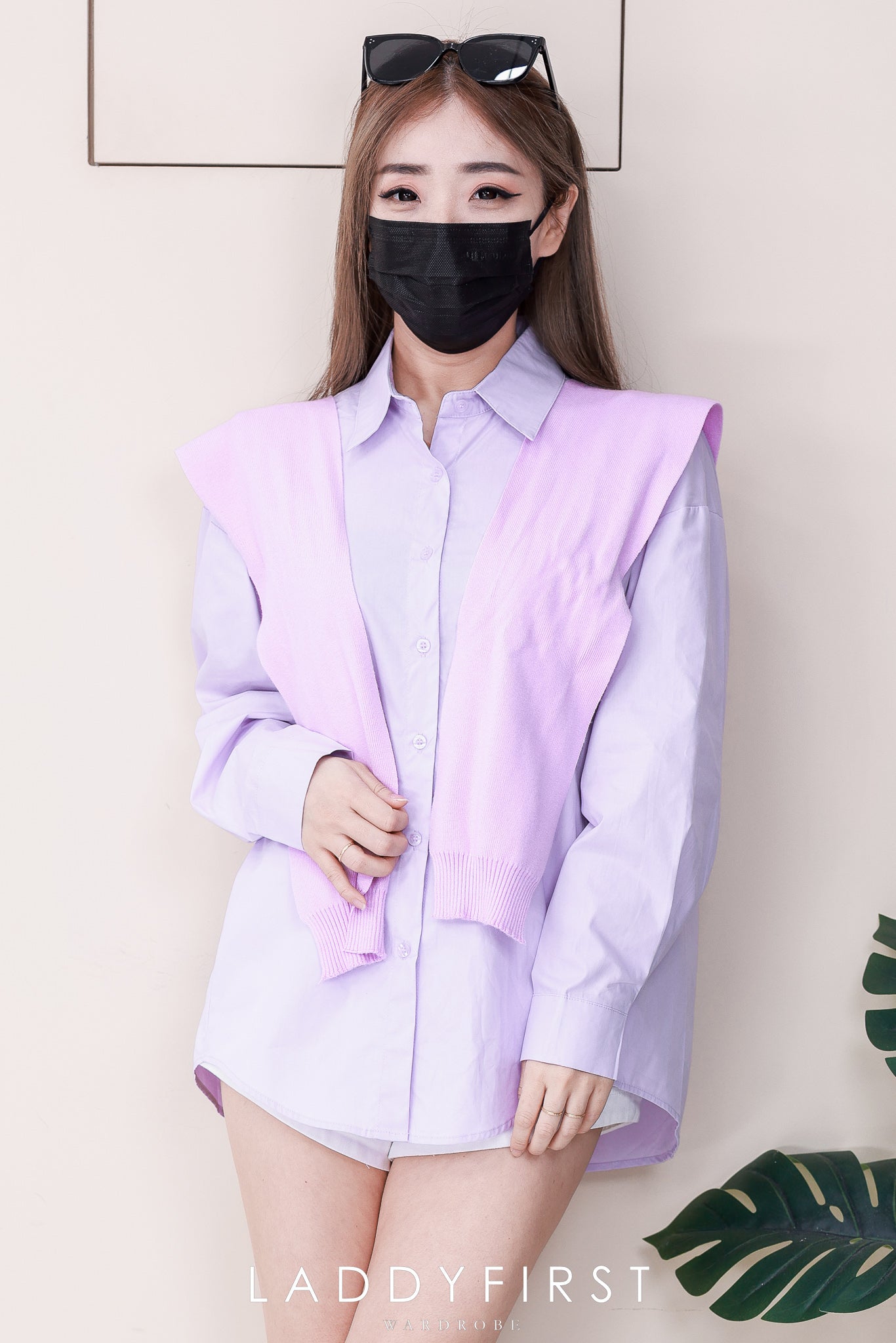 【T6688】高品质学院风翻领长袖衬衫上衣，有口袋 ❤️❤️