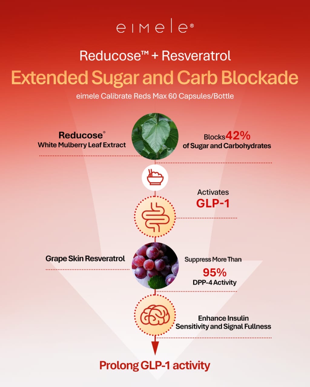 【P724】💥新会员限时专享💥💖 EIMELE Calibrate Reds Max 升级版2.0亦餐小红粉【小红针】 💖