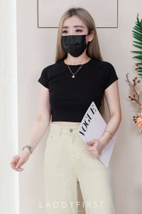 【T80792】【直播间搭配款】独家爆款高品质纯棉弹力圆领短袖简约日常百搭款上衣 #衣柜必入手百搭款 ❤❤【A-R3-C2】