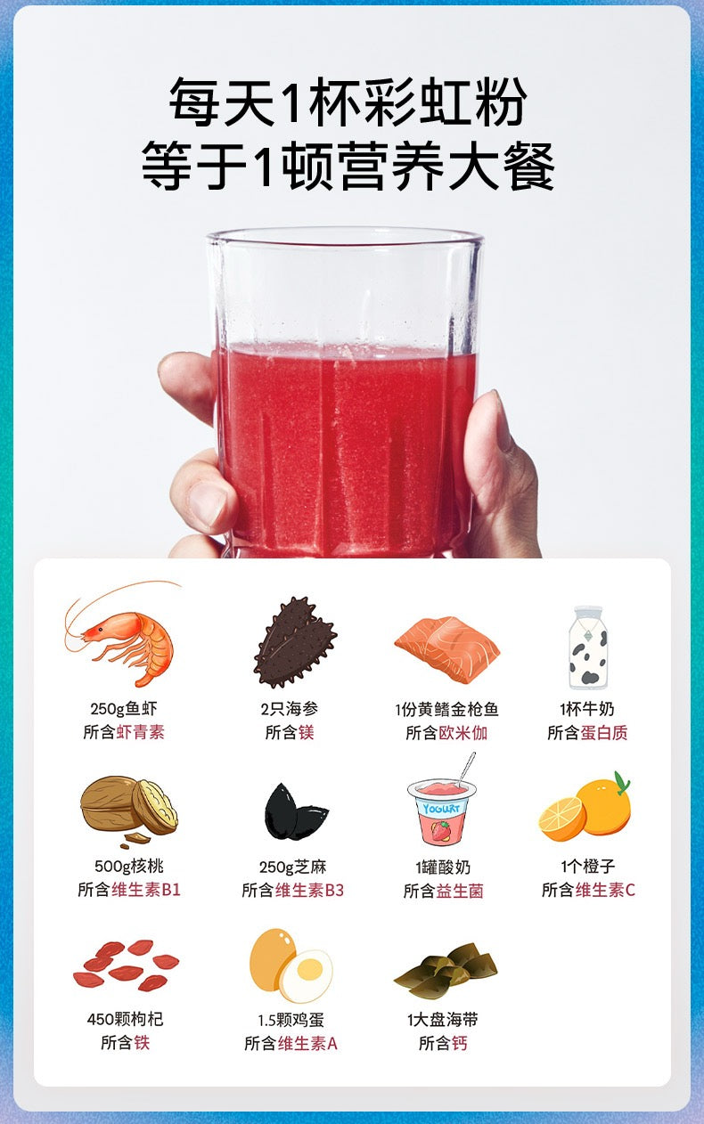 【P723】💥新会员限时专享💥EIMELE亦餐全能植物精粹彩虹粉组合🌈