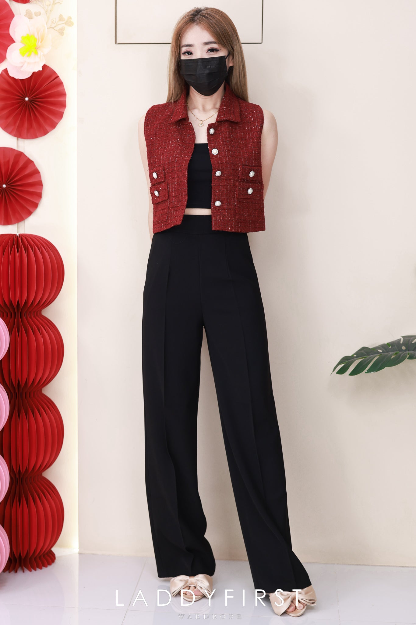 【T2792】高品质高端气质名媛风小香风马甲式上衣/外套 ❤❤