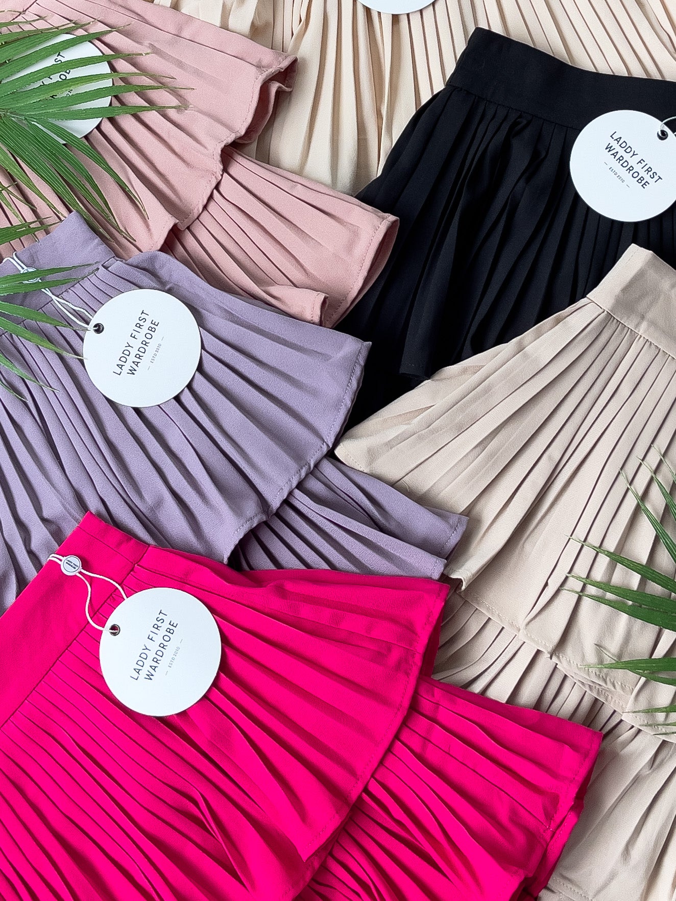 【S68114】【独家小圆饼】双层蛋糕百褶荷叶边高腰显瘦西装裙子，内层里布短裤【B-R1-C2】