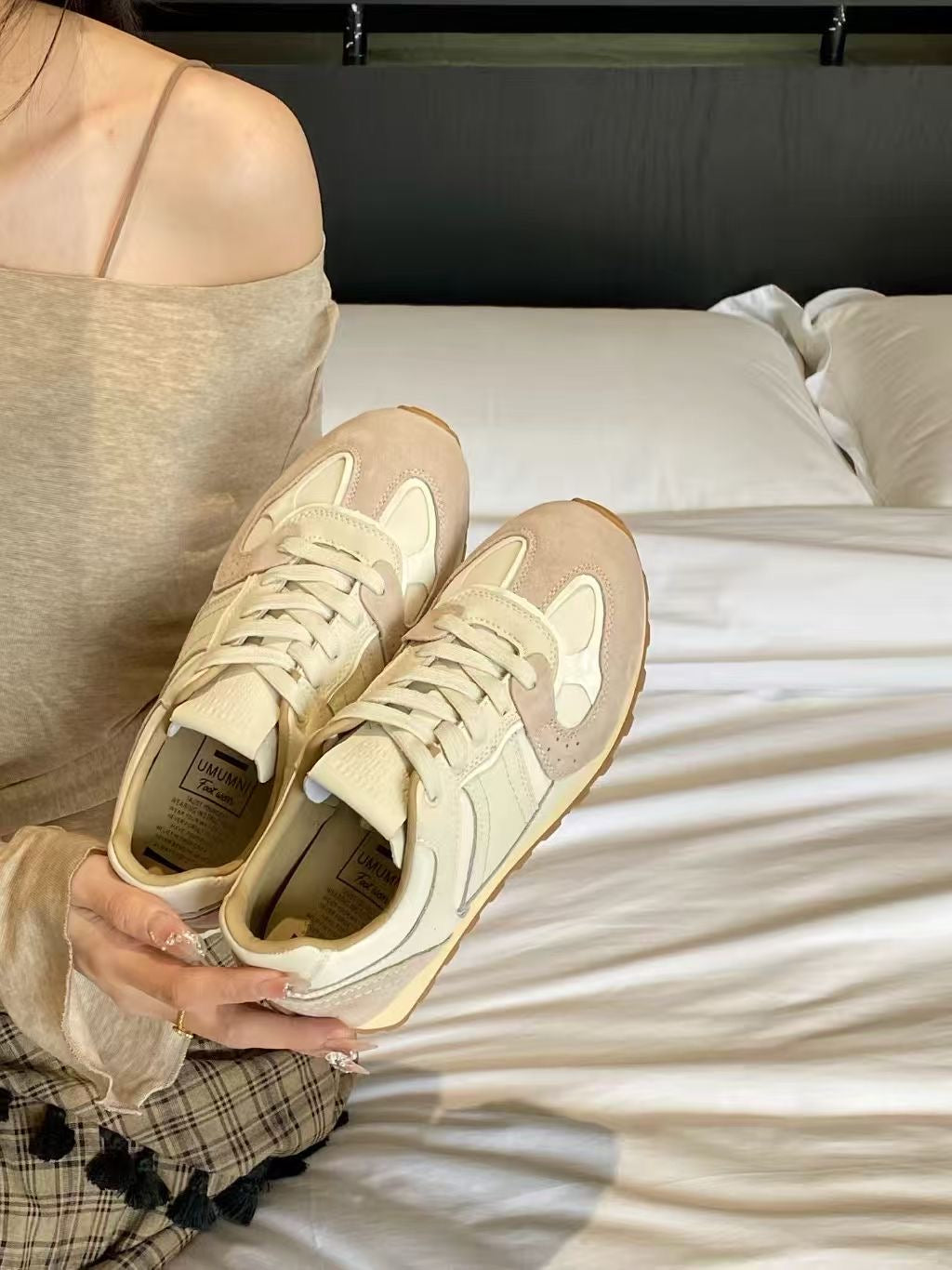 【R3211-5】🔅精选预售款🔅 高质量街头风极简百搭软底复古真皮休闲阿甘鞋子 ❤️