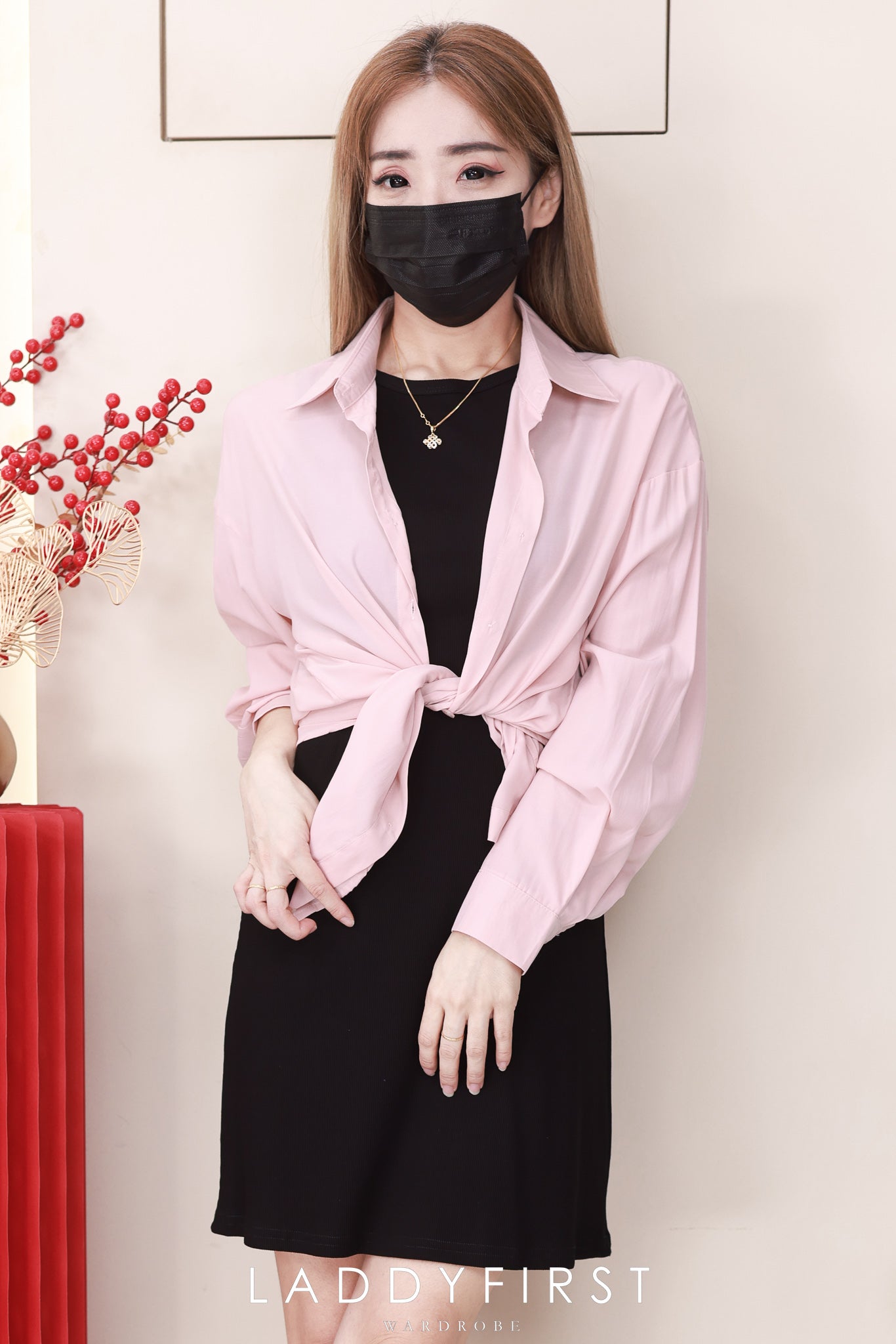 【D82420】高品质螺纹面料弹力慵懒风连身裙子❤️❤️ 【C-R1-C3】