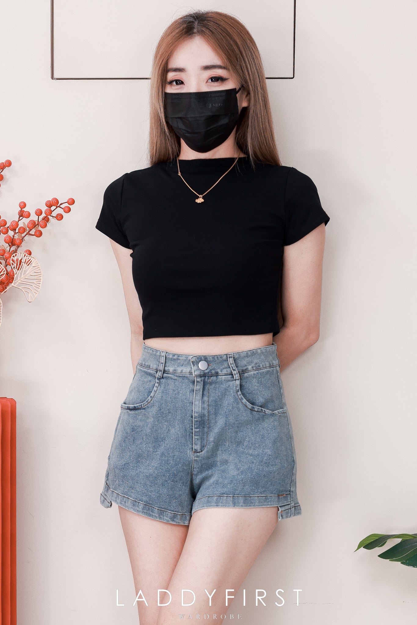 【S4969 / 19741】高品质COTTON JEANS简约日常休闲百搭牛仔长裤，有口袋 ❤️❤️