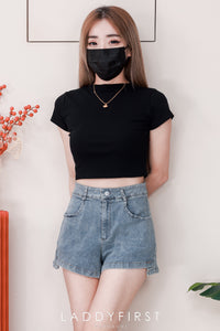 【S4969 / 19741】高品质COTTON JEANS简约日常休闲百搭牛仔长裤，有口袋 ❤️❤️