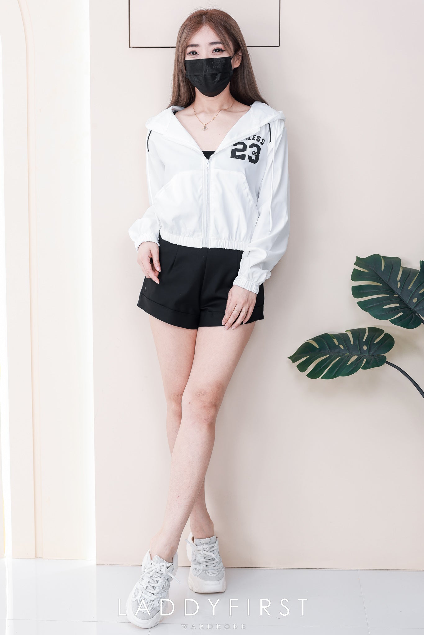 【JK8203】高品质23号雨衣质感连帽长袖防嗮运动卫衣，有口袋 ❤❤