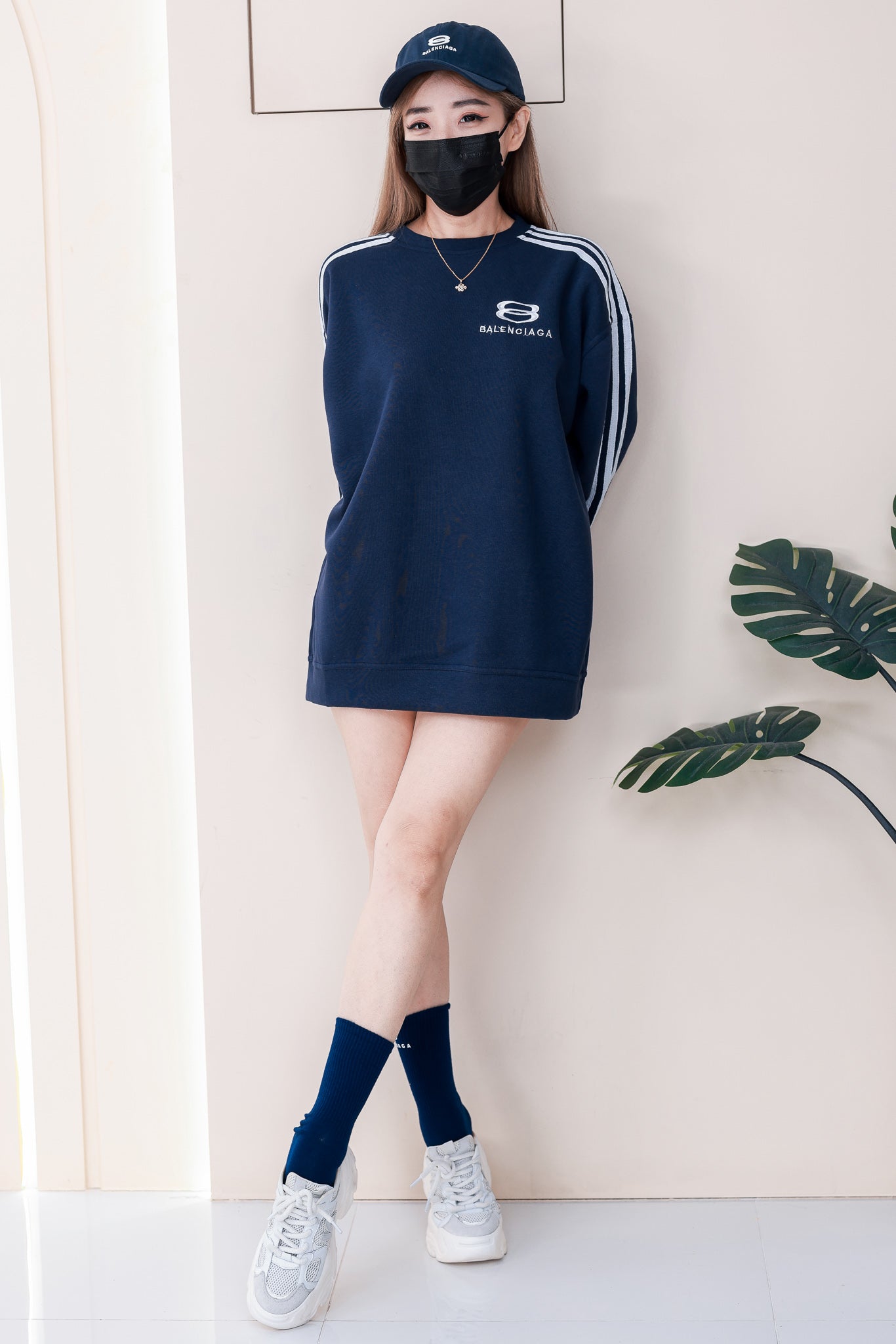 【O80112】高品质三件套男女同款厚实卫衣棉Oversized 潮流时尚长袖上衣 ❤️❤️ 上衣👕➕帽子🧢➕袜子🧦*【A-RU6】