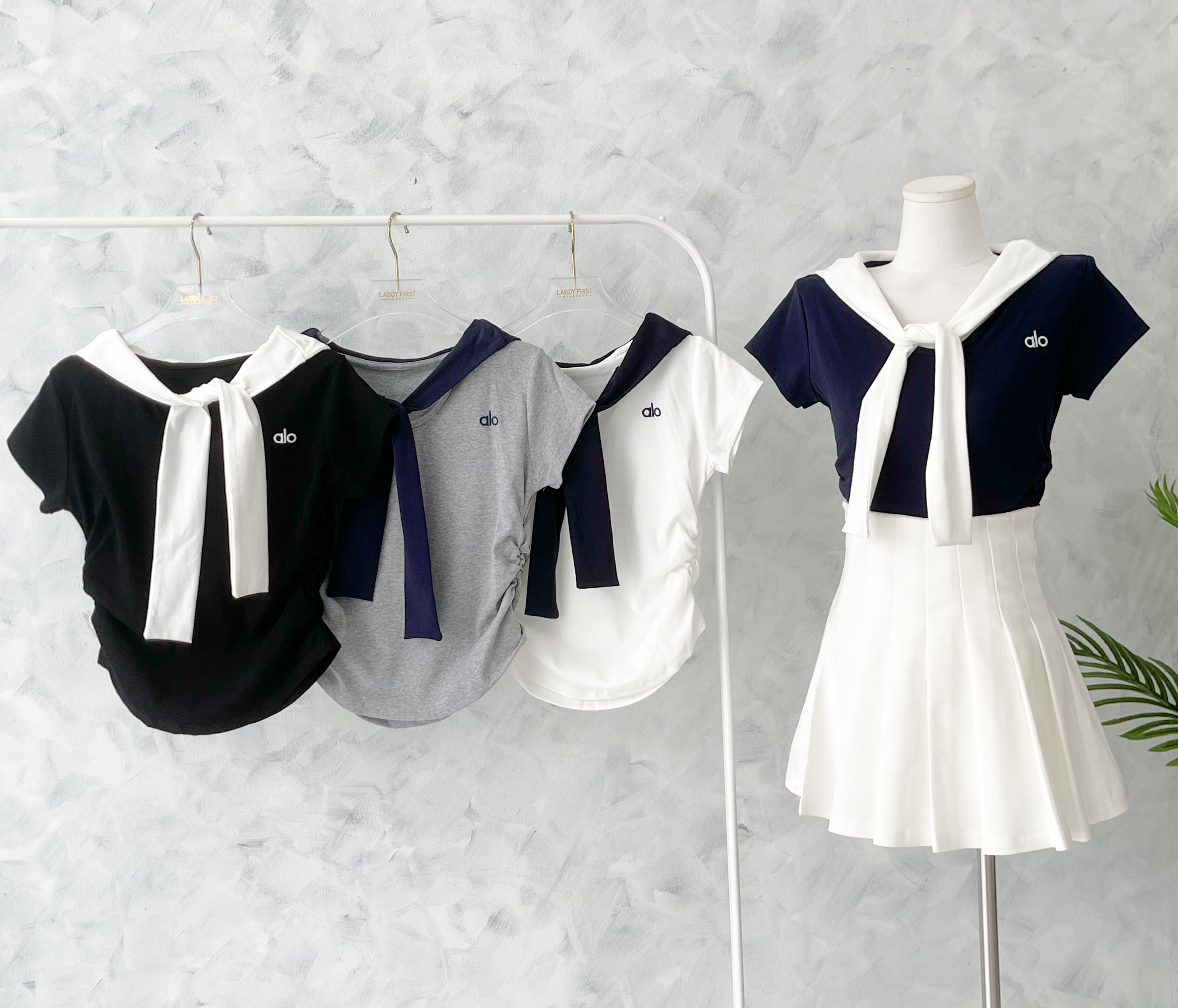 【T770】高品质纯棉弹力腰围修身翻领学院风时尚百搭上衣 ❤❤