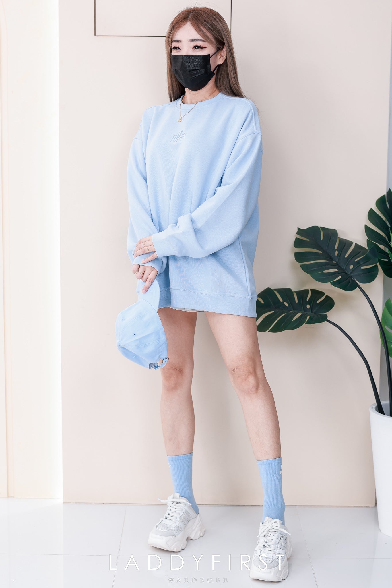 【O80220】高品质三件套男女同款厚实卫衣棉Oversized 潮流时尚长袖上衣 ❤️❤️ 上衣👕➕帽子🧢➕袜子🧦【A-RU1】