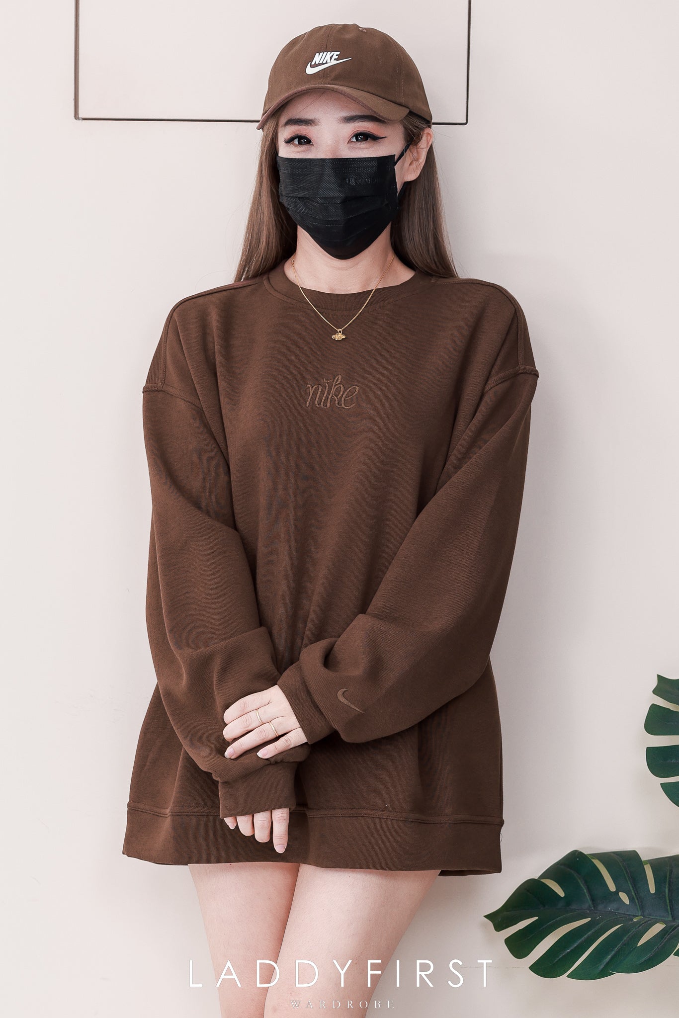 【O80220-1】⚡补货预订款⚡高品质三件套男女同款厚实卫衣棉Oversized 潮流时尚长袖上衣 ❤️❤️ 上衣👕➕帽子🧢➕袜子🧦