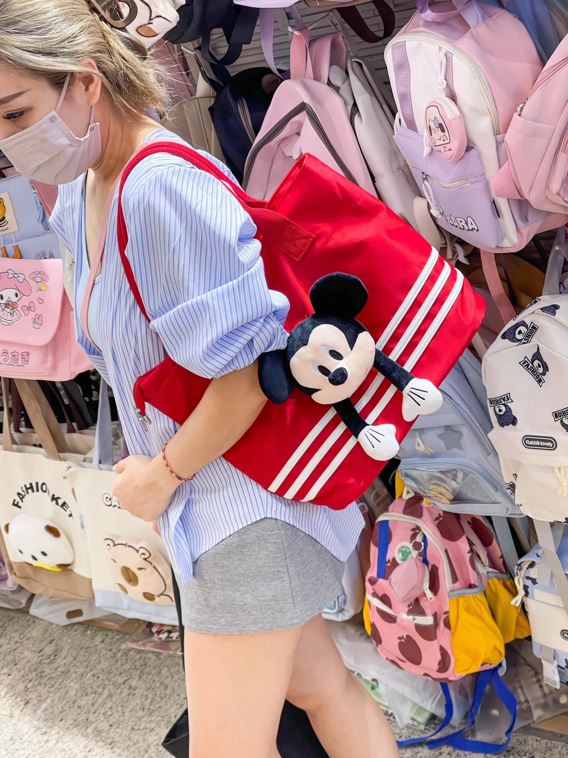 【A6188】✨现货✨超大容量立体米奇单肩包 ❤️