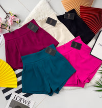 【S1663】LFW独家爆款西装垂感高腰休闲简约百搭短裤，内层➕里布，有口袋 ❤️❤️ 【C-R2-C4】