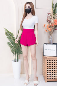 【S1663】LFW独家爆款西装垂感高腰休闲简约百搭短裤，内层➕里布，有口袋 ❤️❤️ 【C-R2-C4】