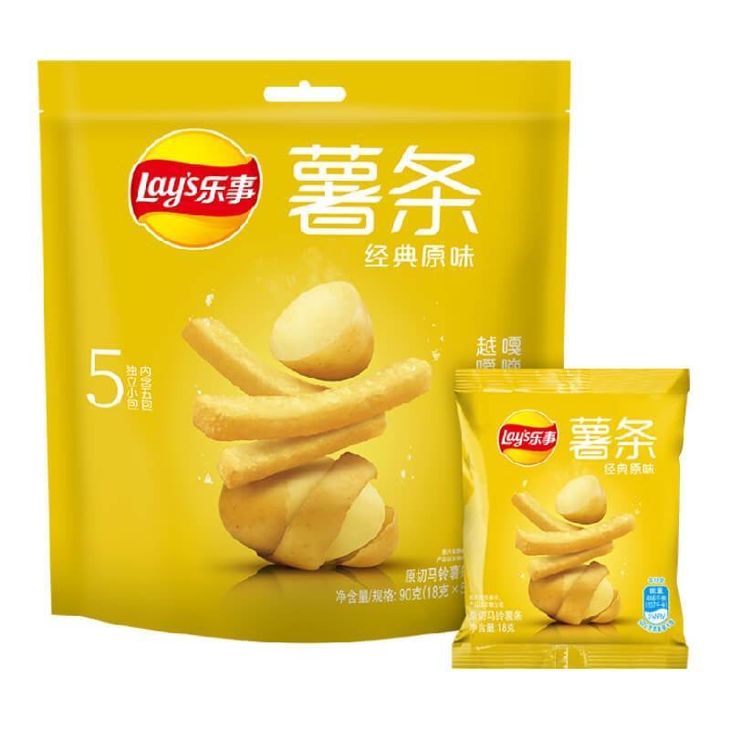 【F6231】🌟现货🌟 嘎嘣松脆追剧小吃 🤤 乐事LAY'S 原切薯条 🍟