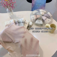 【A660】✅ 高品质星空蛋糕面膜中腰无痕冰丝抗菌内裤 🌟