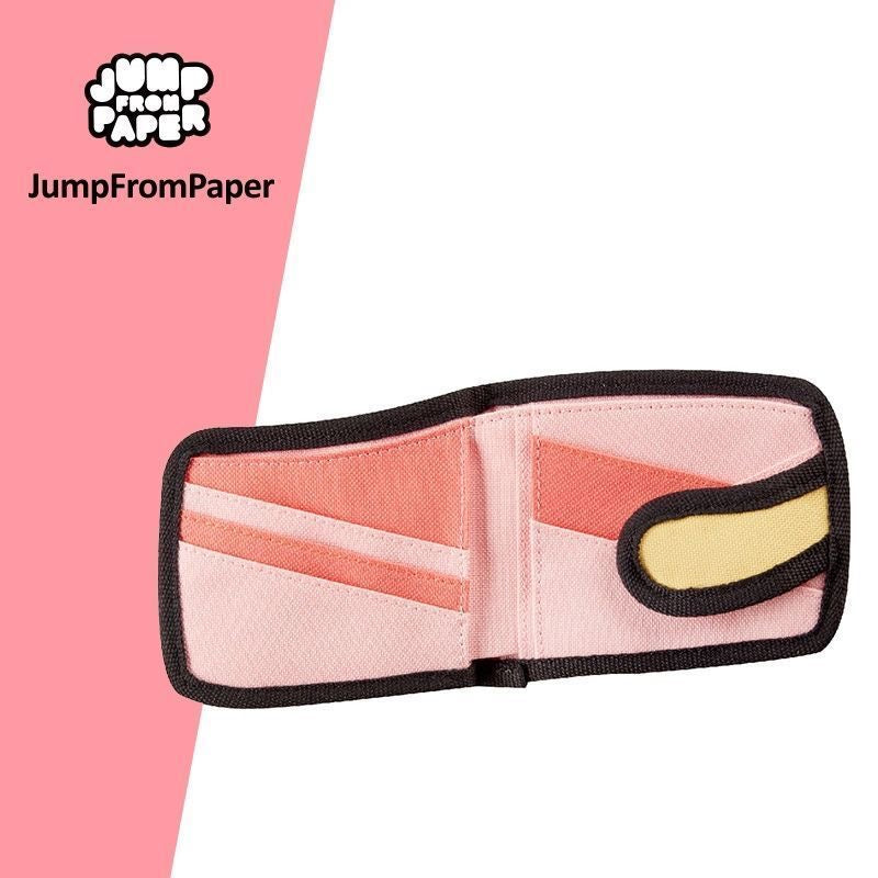 【DG6095】🇨🇳 代购 1.0 🇨🇳 JumpFromPaper 3D可爱二次元短款钱包 👛