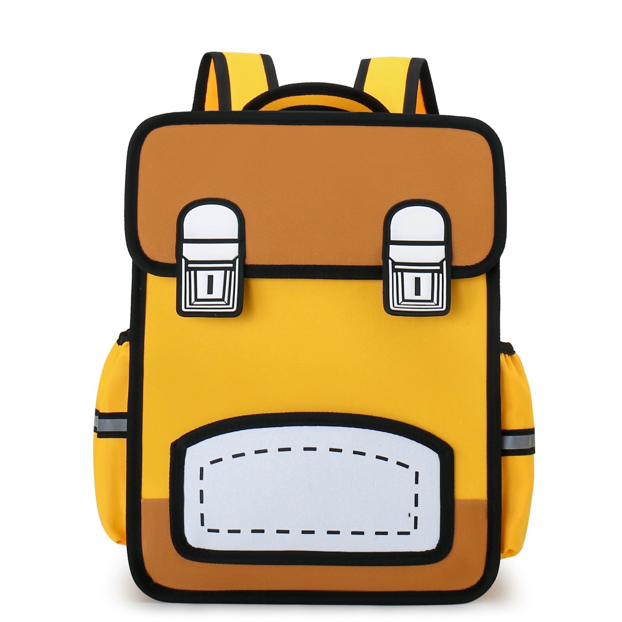 【DG6094】🇨🇳 代购 1.0 🇨🇳 3D立体二次元百变色彩双肩带背包 🎒