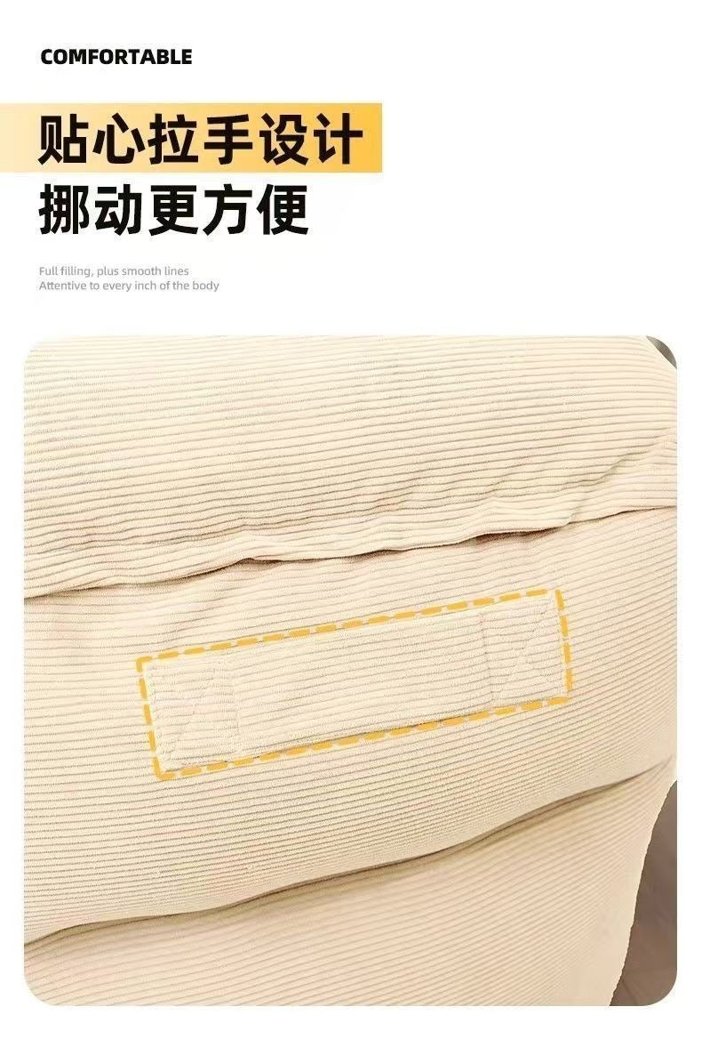【DG6070】🇨🇳 代购 1.0 🇨🇳 懒人必备榻榻米灯芯绒布沙发椅 💺