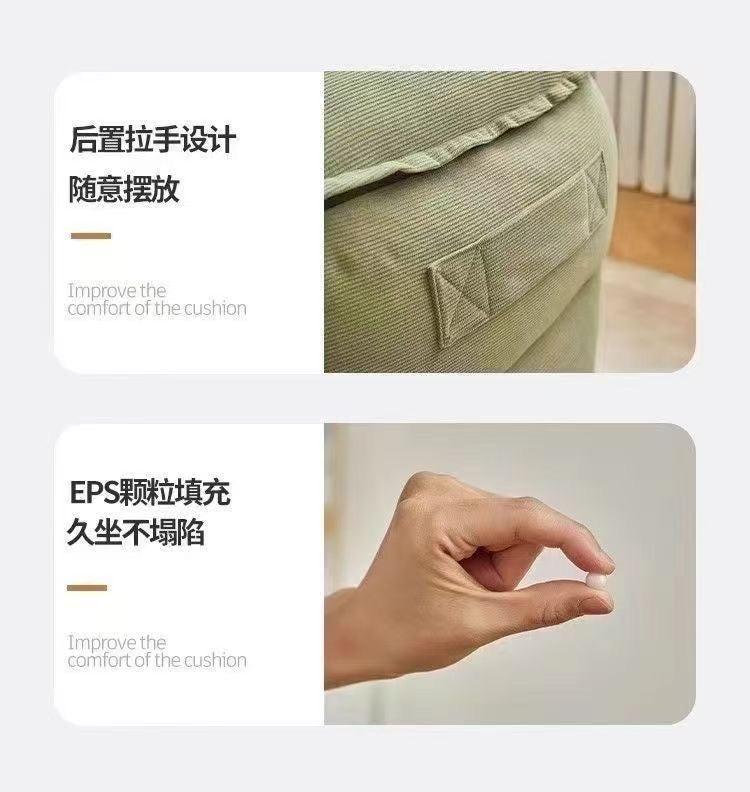 【DG6070】🇨🇳 代购 1.0 🇨🇳 懒人必备榻榻米灯芯绒布沙发椅 💺