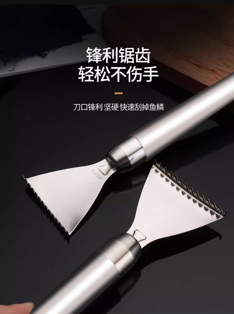 【DG6068】🇨🇳 代购 1.0 🇨🇳 厨房好帮手！304不锈钢锯齿鱼鳞刨刀 ❤️