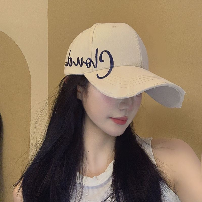 【DG6058】🇨🇳 代购 1.0 🇨🇳 韩版百搭字母刺绣棒球鸭舌帽 ❤️
