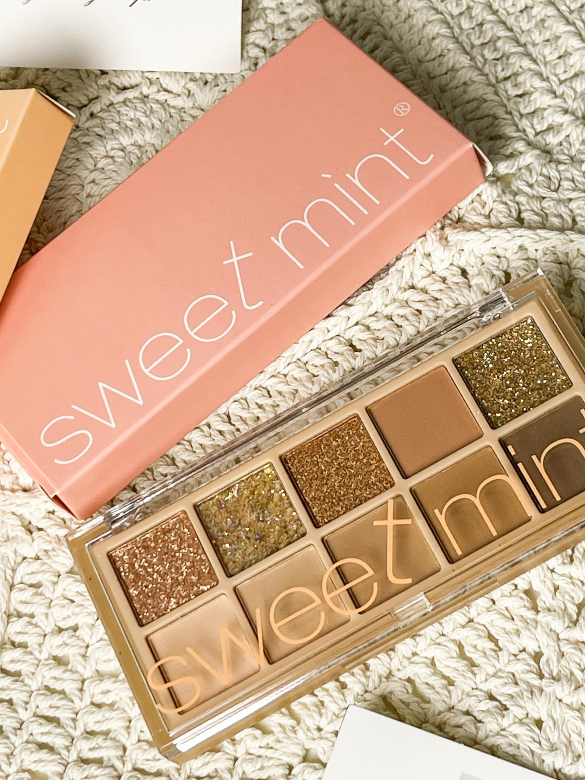 【P0423】✨现货✨高颜值SWEET MINT 10色眼影盘❤️