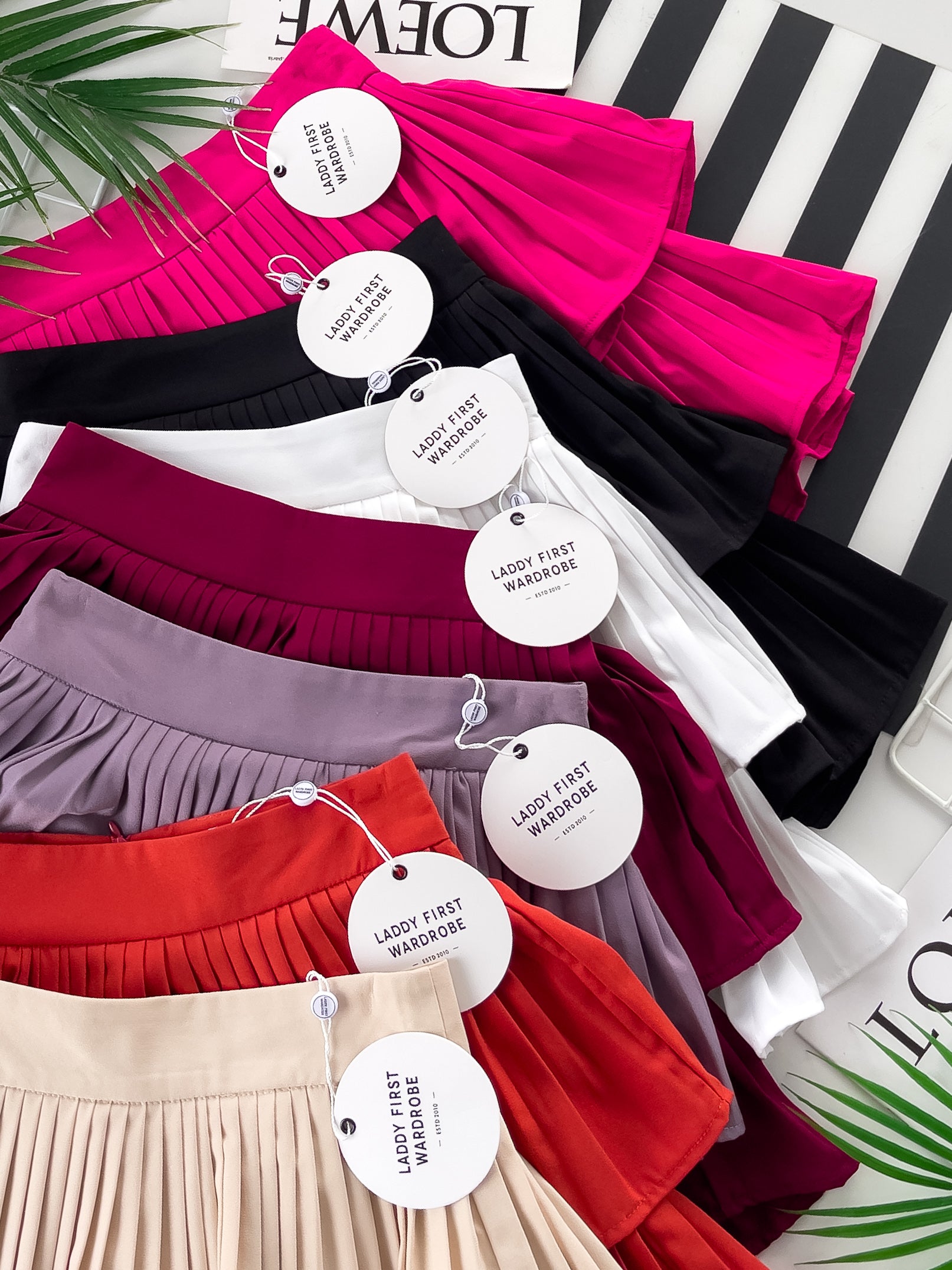 【S68114】【独家小圆饼】双层蛋糕百褶荷叶边高腰显瘦西装裙子，内层里布短裤【B-R1-C2】