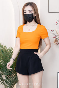 【S1663】LFW独家爆款西装垂感高腰休闲简约百搭短裤，内层➕里布，有口袋 ❤️❤️ 【C-R2-C4】