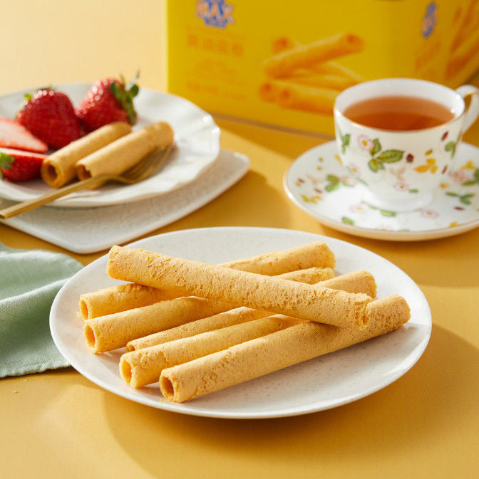 【DG6128】🔅精选预购款🔅 盒马MAX正品 💯   原味港式古早味黄油鸡蛋卷 ❤️  独立包装 ✅