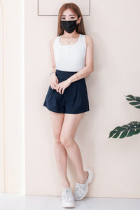 【S82701】高品质女神版型高腰显瘦西装时尚日常百搭短裤，有口袋 ❤️❤️ 【B-R1-C1】