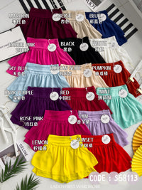 【S681131】‼️爆单王再次到货‼️【独家小圆饼】高质量西装拼雪纺蓬蓬高腰裙子【A-R3-C4】