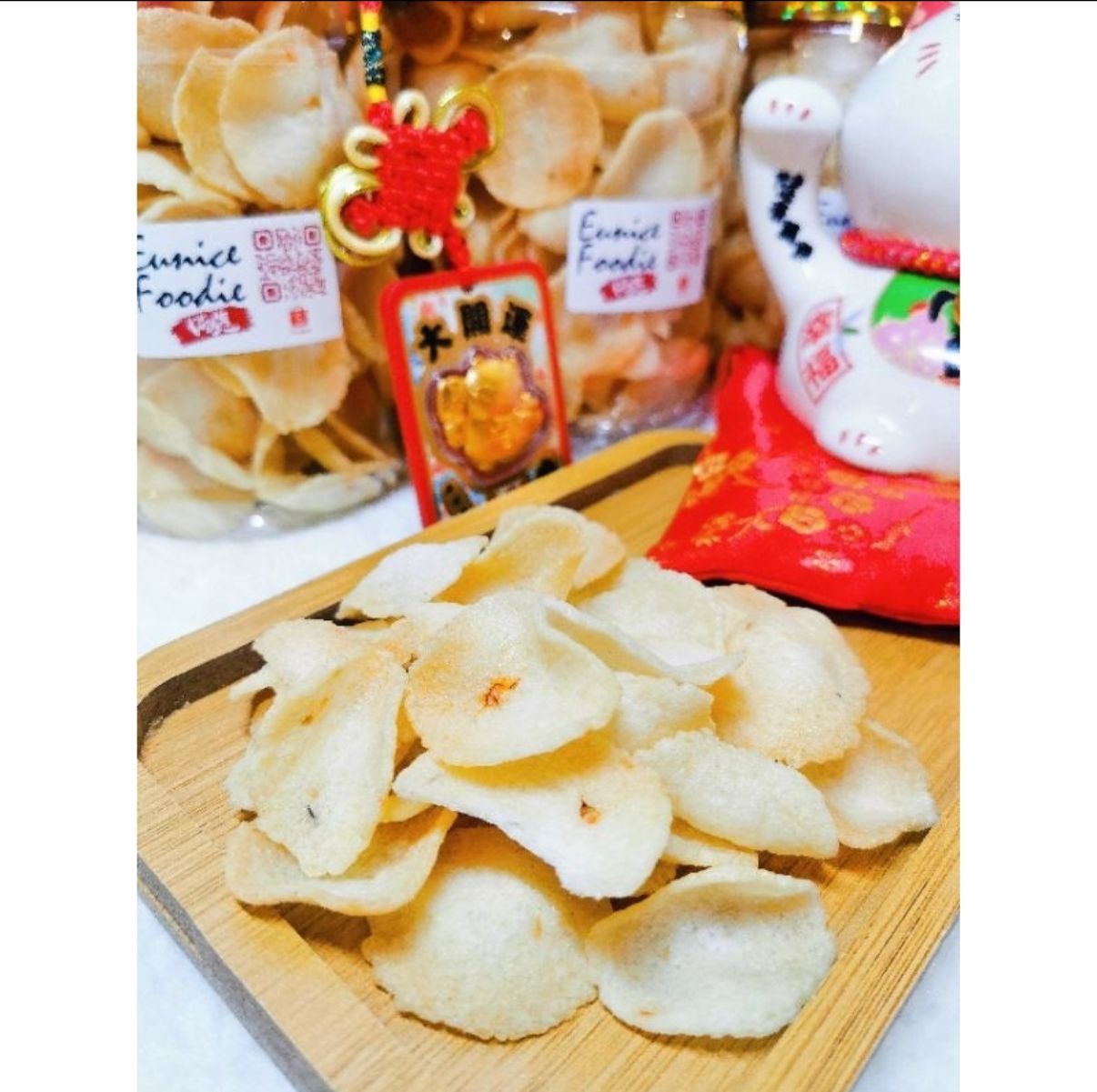 【F2058】✨ 特推 ✨ HOMEMADE 香脆菜饼 Crispy Vege Snack 😋❤️