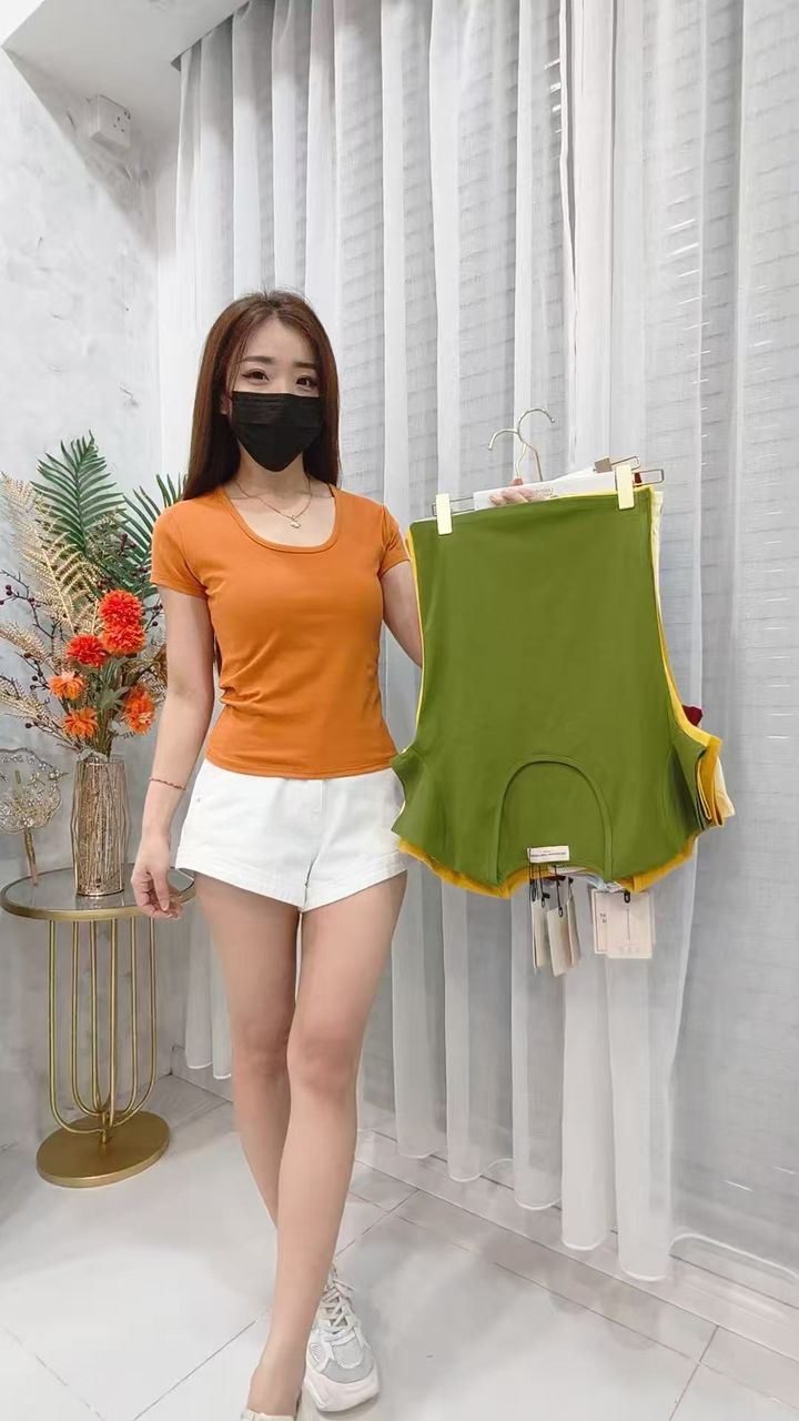 【T8616】高品质纯棉U领短袖日常基础百搭Tee ❤️❤️