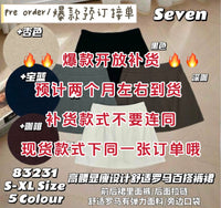 【S83231-1】⚡补货预订款⚡高质量高腰罗马弹力百搭裤裙 , 前后裙子 , 里面裤子 , 有口袋 ❤️