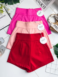 【S68210】LFW独家爆款【万能姐姐】高品质万能系列休闲简约日常百搭款西装高腰短裤，有口袋 #人人必入手 #必备百搭款 #高腰显瘦 ❤️❤️ 【C-R2-C6】