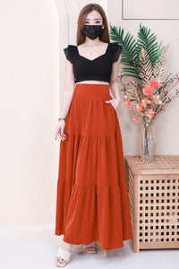 【L1657】【网站福利款✨】独家爆款百褶蛋糕西装垂感大摆韩版长裙【A-R3-C4】