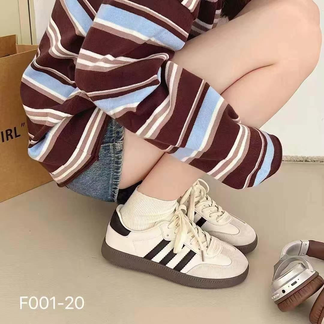 【RF001-20】✨现货✨ 高质量厚底休闲百搭德训增高鞋子 ❤️